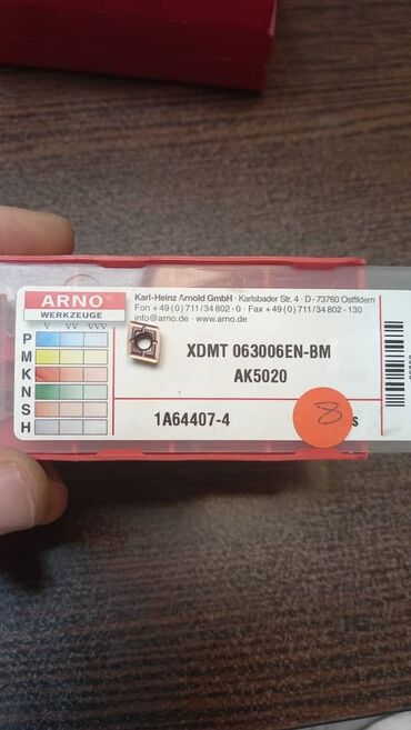 İstehsal avadanlığı: Dəzgah alətləri və kəsici lövhəciklər (freze və torna üçün) — 24