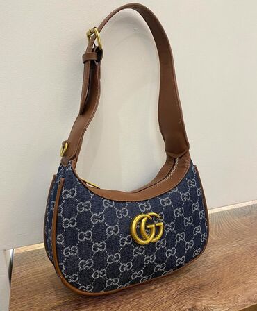 fisbajn za haljine: Shoulder bag, Gucci, Material: Canvas