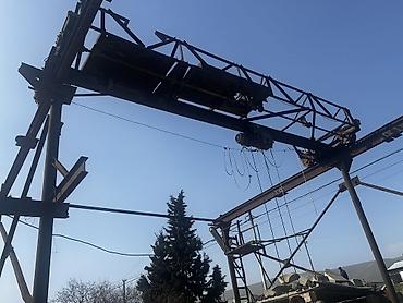 Alətlər: Sənaye tipli portal kran (elektrikli tros talı ilə) - Konstruksiya — 1