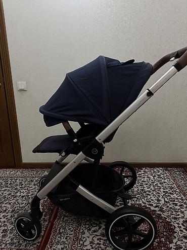 Коляски: Коляска, Cybex, цвет - Серебристый, Б/у — 3