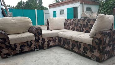 psp 3008 цена: Угловой диван, цвет - Коричневый, Б/у