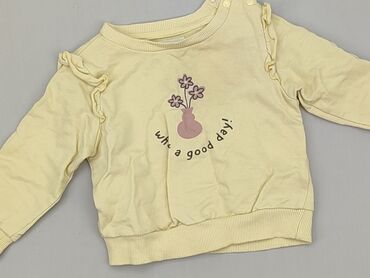 bluzka z szerokimi rękawami reserved: Sweatshirt, Fox&Bunny, 6-9 months, condition - Good