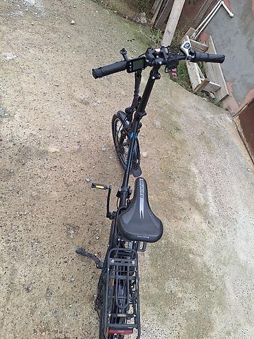 anmier velosiped: Qatlana bilən elektrik velosiped SmartEC. Almaniyadan gəlib təkərləri — 1