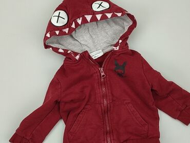 spodenki bawełniane dla dziewczynki: Sweatshirt, 0-3 months, condition - Good