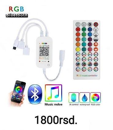 Rasveta: RGB Inteligentan kontroler MIC, MUZIČKI, APP, Bluetooth, IC. LED Strip — 11