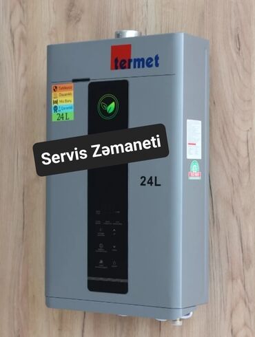 su qizdiricilari pitiminutka qiymetleri: Пятиминутка Termet, 24 л/мин., Новый, Нет кредита, Бесплатная доставка