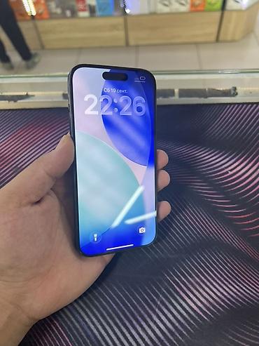 iphone se1: IPhone 15 Pro, Б/у, 128 ГБ, Blue Titanium, В рассрочку — 3