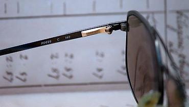 Naočare: RETKO! vintage RODENSTOCK titanium zlatnim detalji OVERSIZE. Veoma — 3