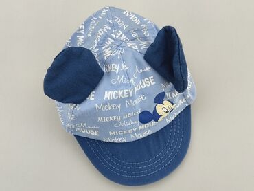 ocieplane jeansy chłopięce: Baseball cap, Disney, 9-12 months, condition - Very good