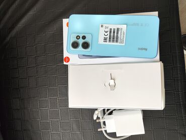 Xiaomi: Xiaomi Redmi Note 12, 128 GB, rəng - Mavi, 
 Barmaq izi, Face ID