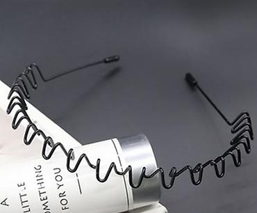 baş: Məhsul: Dalğalı metal saç çərçivəsi (Wavy Metal Hair Hoop) abadok — 4