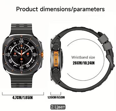 android auto: Умные часы Smart Watch Ultra — прочные, с ярким экраном и длительной — 6