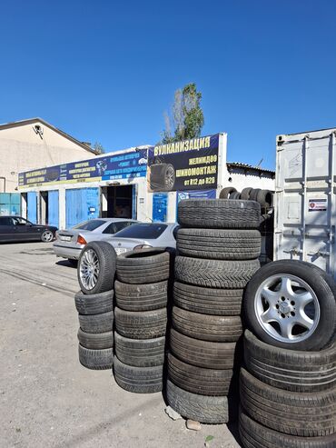 диски из европы б у: Шиналар R 15, Кыш, Колдонулган, Жеңил унаалар, Bridgestone