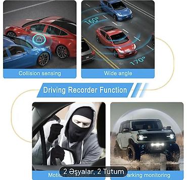 блендер 3 в 1: BCUOZ 1080P Avtomobil DVR (Dashcam) - Ön + Arxa + Sol + Sağ — 9
