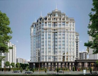 снять жилье в кыргызстане: 2 комнаты, 81 м², Элитка, 6 этаж, ПСО (под самоотделку)