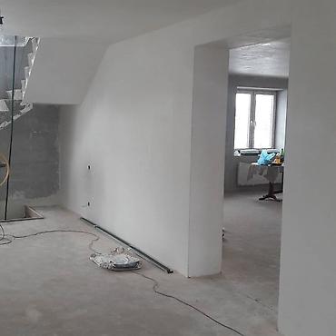 Штукатурка, шпаклевка: Механизированная штукатурка стен под обои, ровные и белые стены в — 11