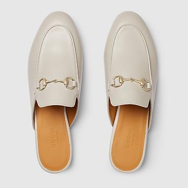 саба: Сабо, 39.5, Gucci, Новый, цвет - Бежевый — 1