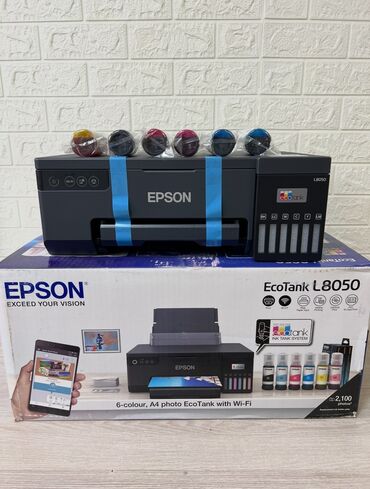 цветной принтер samsung: Epson L8050 with Wi-Fi (6 colors)🔥 🖨️Epson L8050 with Wi-Fi (A4