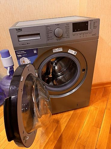 Elektronika: Paltaryuyan maşın Beko, 7 kq, İşlənmiş, Avtomat, Qurutmasız — 6
