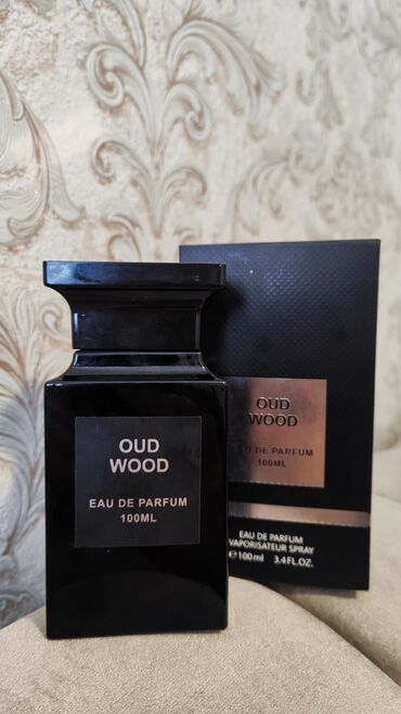 духи на разлив бишкек: Oud Wood dubay klass 100ml
qaliciliqi 7.8 saat baqli gutuda