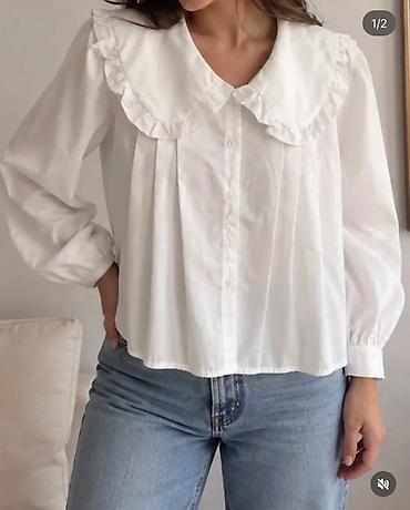 pull: Košulja sa velikom kragnom, od pazuha se širi, ramena 38 cm, pazuh oko — 2