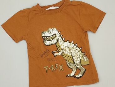 koszulki z nadrukiem warszawa: T-shirt, H&M, 2-3 years, 92-98 cm, condition - Very good