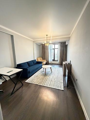 flat osh: 2 комнаты, 54 м², Асанбай мкр 11 этаж, Дизайнерский ремонт — 1