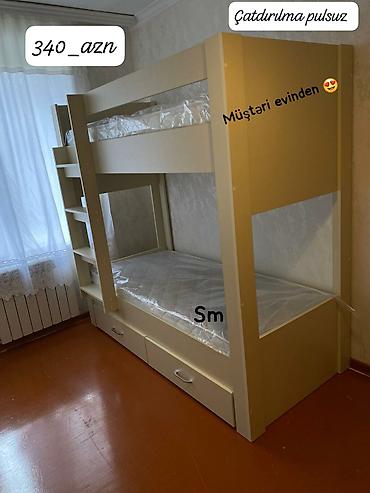 rr mebel: İki mərtəbəli uşaq çarpayısı - Material: MDF/LDSP əsaslı karkas - — 6