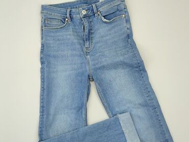 jeansowe spódniczka z dziurami: Джинси, Marks & Spencer, M, стан - Хороший