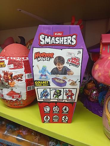 для песка: ZURU Smashers Horror House — игровой набор‑гроб с более чем 10 — 2