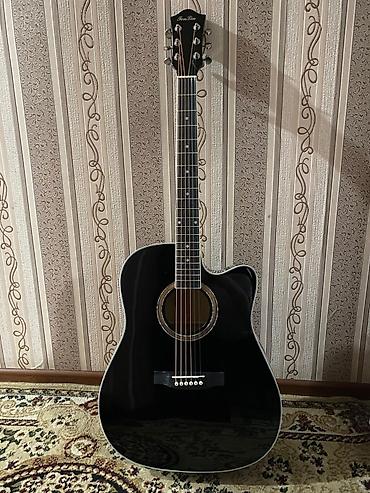 Гитары: Акустическая гитара Fenix FAD-100 BK (dreadnought, вырез cutaway). - — 1