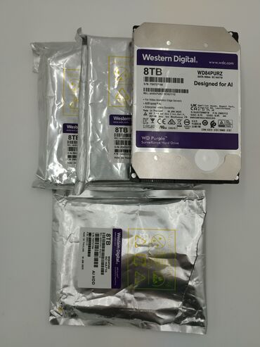 Prosessorlar: Daxili Sərt disk (HDD) Western Digital (WD), 8 TB, 3.5"