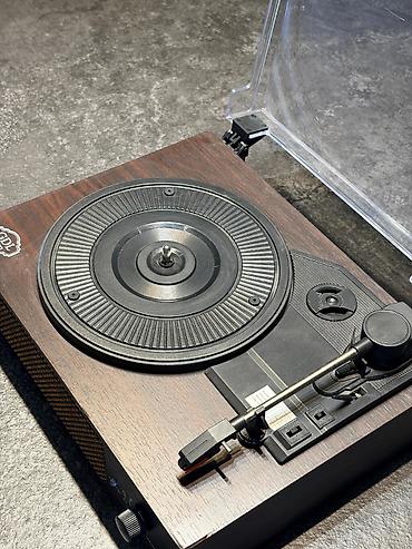retro gramofon: 🎵 Retro Vinil Pleyer (Gramofon) – Bluetooth / AUX / Daxili Dinamik — 4