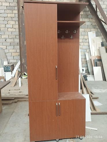 sifonerler: Yeni, 2 qapılı, Təkərli, Qəhvəyi, Açılan, Düz dolab — 1