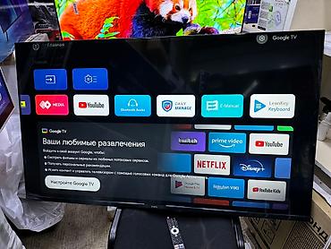 google: Телевизоры YASIN 55G13K 140 см 55" 4k СРОЧНАЯ акция (google tv) - — 3