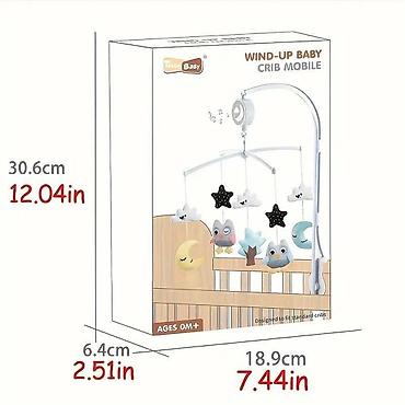 Muzičke igračke: Muzicka vrteska za krevetac Ocean Muzička vrteška za bebi krevetac – — 2