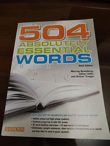 Məhsul: 504 Absolutely Essential Words (Sixth Edition) – Barron’s