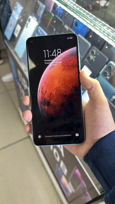 xiaomi телефоны: Xiaomi, Redmi Note 9, Б/у, 64 ГБ, цвет - Голубой, 2 SIM