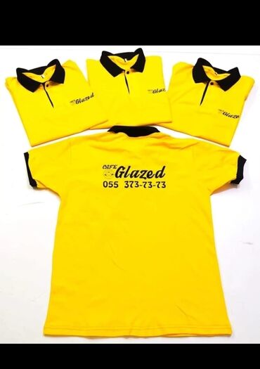 Reklam, çap: UNIFORMALAR İş geyimi tipli polo köynək - Rəng: Qırmızı-qara iki — 6