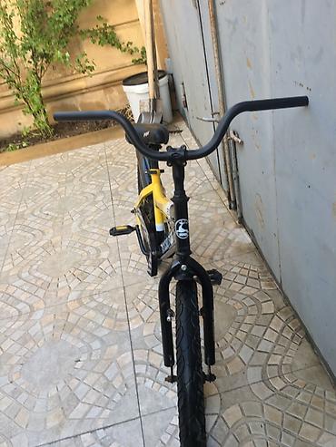 BMX velosipedlər: BMX tipli velosiped - Çərçivə: Qarşısı-qara, arxası-sarı rəngli — 2