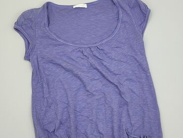 sukienki fioletowe: T-shirt, S, stan - Dobry