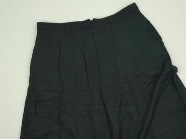 krótkie spodenki czarne z wysokim stanem: 157, Material trousers for women, size XL (EU 42)