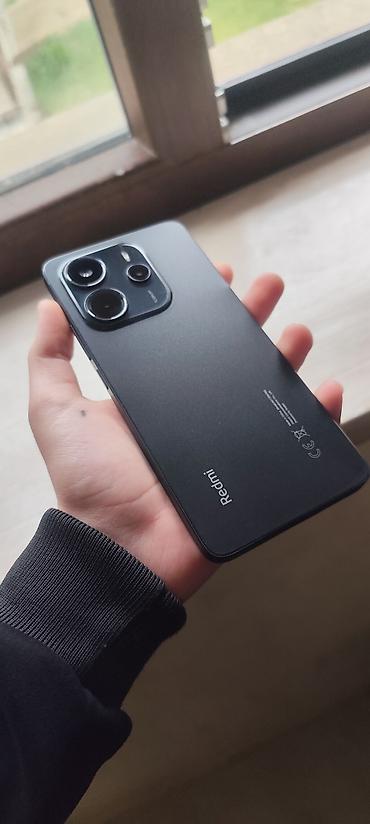 телефон fly nimbus 1: Redmi Note 14, 256 ГБ, цвет - Черный, Отпечаток пальца — 2