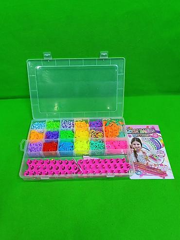 🌈 Большой набор Loom Bands для создания ярких браслетов своими руками