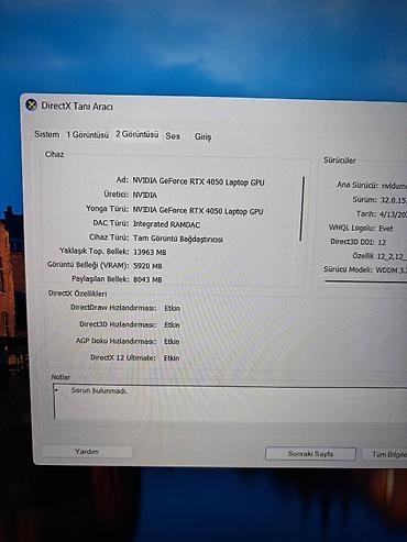 Lenovo: ✅Intel® Core™ Ultra 7 255U ✅(Süni İntellekt): Intel® AI Boost ✅​1 TB — 13