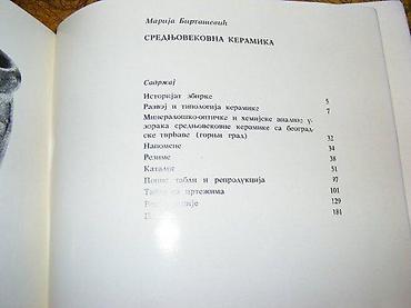 gitare nis: Srednjovekovna keramika Marija BirtaševićKatalog IISerije zbirke i — 2
