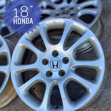 honda integra type r: Литые Диски R 18 Honda, Комплект, отверстий - 5, Б/у