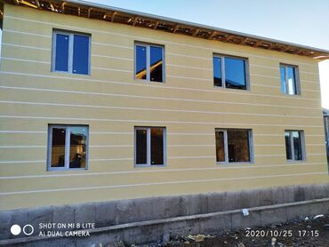 Фасадные работы: Ремонт фасада, Фасадный декор, Демонтажные работы | Рамки, Туникафон, Балясины | Сары-Таш, Сухой травертин, Алюкобонд | Минеральная вата, Penoplex, Базальт Больше 6 лет опыта — 17