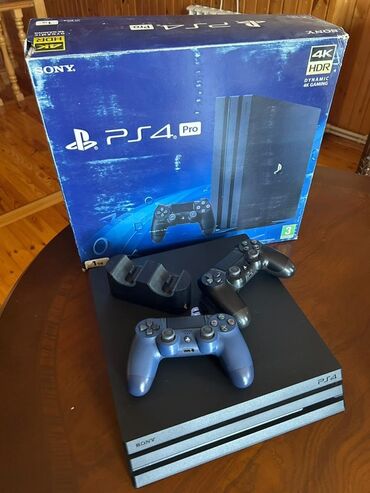 ucuz soba: Sony PlayStation 4 Pro oyun konsolu - Model: PS4 Pro - 4K HDR dəstəyi
