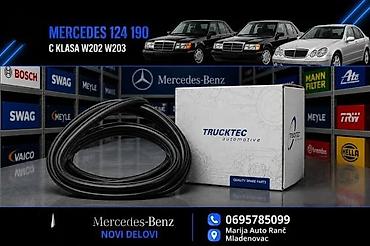 Delovi motora: KEDER VRATA MERCEDES 124 | Keder vrata mercedes 124 je nov nemacke — 3